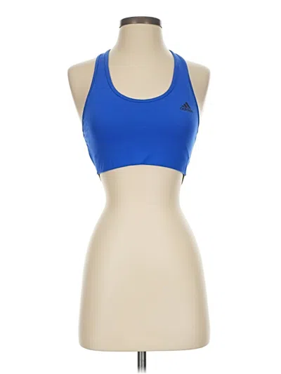 Pre-owned Adidas Originals Sports Bra In Blue