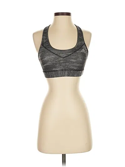 Pre-owned Adidas Originals Sports Bra In Gray