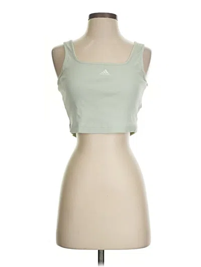 Pre-owned Adidas Originals Sports Bra In Green