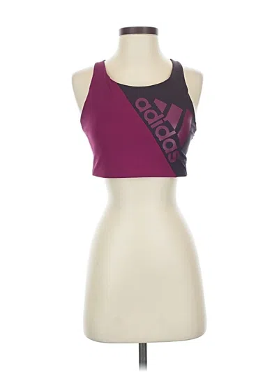 Pre-owned Adidas Originals Sports Bra In Purple