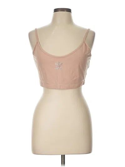 Pre-owned Adidas Originals Sports Bra In Tan