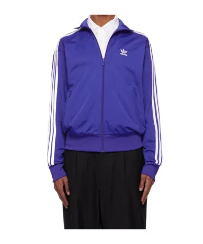 Adidas Originals Blue Adicolor Classics Firebird Track Jacket In Semi Lucid Blue