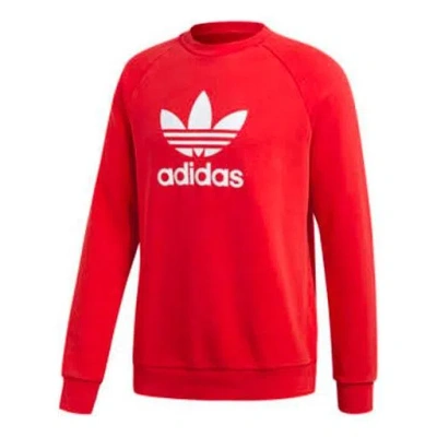 Adidas Originals Sports Pullover Couple Style Orange
