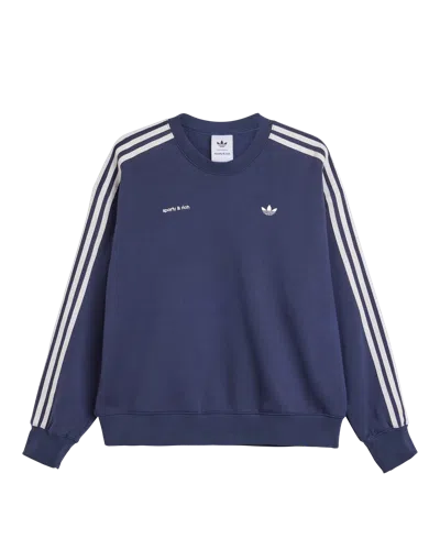 Adidas Originals Kids' Sporty & Rich Sweatshirt In Ntnavy