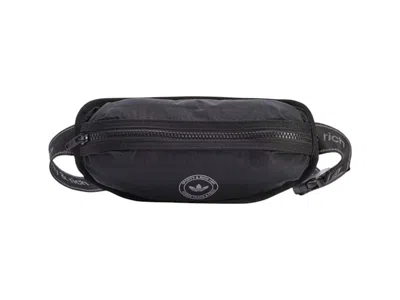 Pre-owned Adidas Originals Sporty & Rich Waist Bag In Black