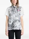 Adidas Originals Spray-dye-effect Gilets In White