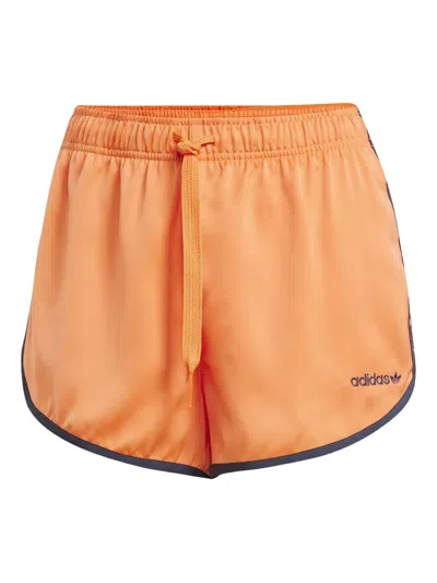 Adidas Originals Sprinter Shorts In Orange