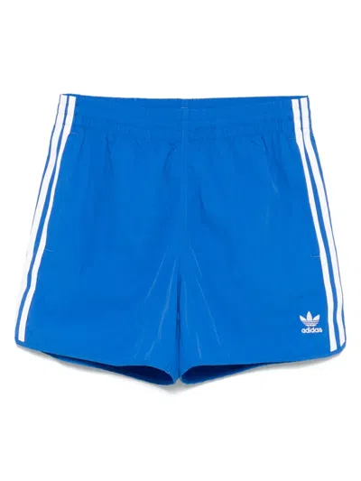 Adidas Originals Sprinter Shorts In Blue