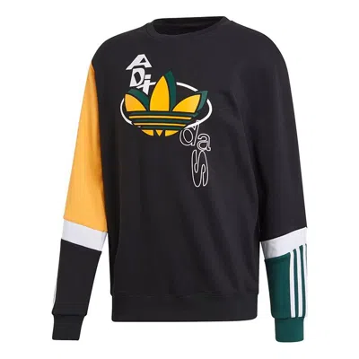 Adidas Originals Sprt Us Ft Crew Sweatshirt - Black