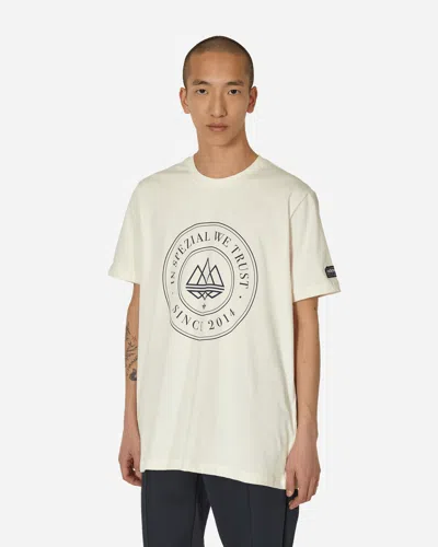 Adidas Originals Spzl Mod Trefoil 10 T-shirt Chalk In White