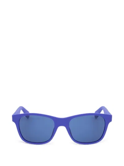 Adidas Originals Square-frame Sunglasses In Blue