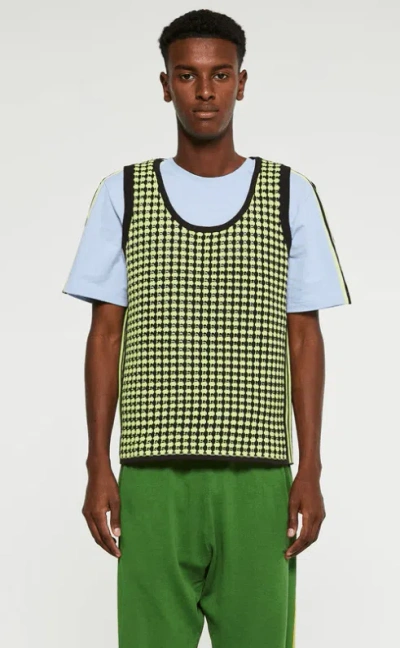 Pre-owned Adidas Originals Ss24 Wales Bonner X Adidas Crochet Vest L In Multi