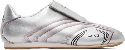 Adidas Originals Ssense Exclusive Silver Taekwondo 50 Sneakers In Multi