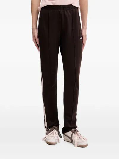 Adidas Originals Sst Classic Track Pants In Brown