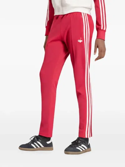 Adidas Originals Adidas Essentials 3-stripes Tricot Track Pants In Pink