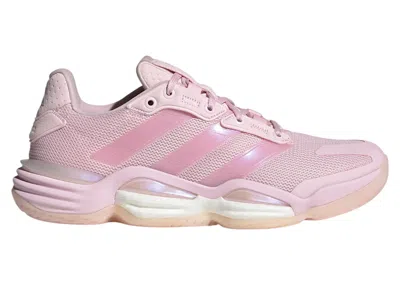 Pre-owned Adidas Originals Stabil 16 Indoor (women's) Sneakers In Clear Pink/cloud White