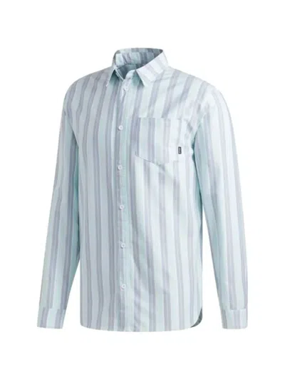 Adidas Originals Stadium Holgate "raw White/raw Grey" Shirt In Blue