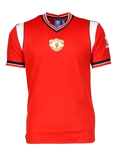 Adidas Originals Stadium Manchester United Fc Away "red" T-shirt