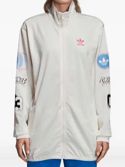 Adidas Originals Stadium Racing "chalk White/red/blue" Track Jacket