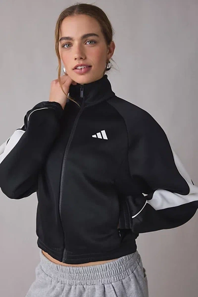 Adidas Originals Stadium Tracktop Jacket In Black, Women's At Urban Outfitters