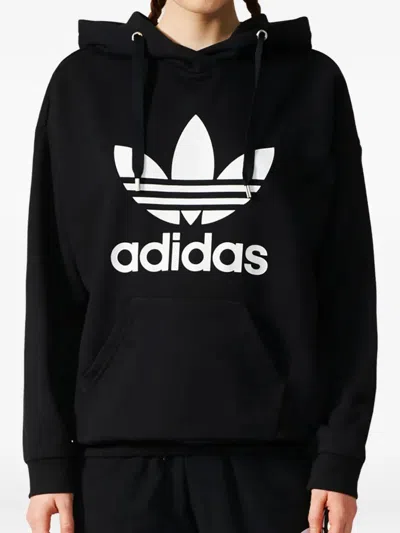 Adidas Originals Stadium Trefoil "black/white" Hoodie