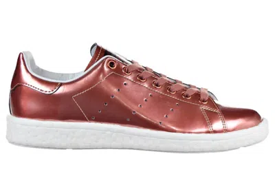 Pre-owned Adidas Originals Stan Smith Boost (women's) Sneakers In Copper Metallic/running White