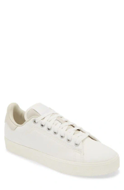 Adidas Originals Stan Smith Canvas Low Top Sneaker In Core White/ Alumina/ Silver
