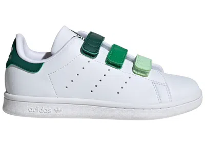 Pre-owned Adidas Originals Stan Smith Comfort Closure Sneakers In Cloud White/collegiate Green In Multi