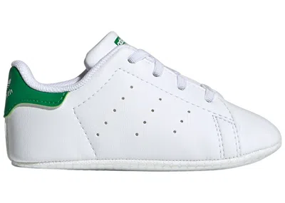 Pre-owned Adidas Originals Stan Smith Crib Sneakers In Cloud White