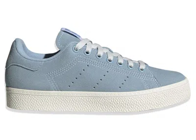 Pre-owned Adidas Originals Stan Smith Cs (women's) Sneakers In Clear Sky Blue/cloud White/core White