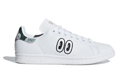 Pre-owned Adidas Originals Stan Smith Hattie Stewart Eyes (women's) Sneakers In Footwear White/soft Vision/core Black
