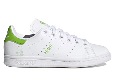 Pre-owned Adidas Originals Stan Smith Kermit Sneakers In Cloud White/pantone