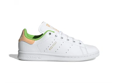 Pre-owned Adidas Originals Stan Smith Miss Piggy (kids) Sneakers In Cloud White/pantone