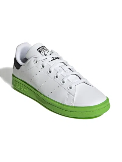 Adidas Originals Kids' Stan Smith "paint Drip In White