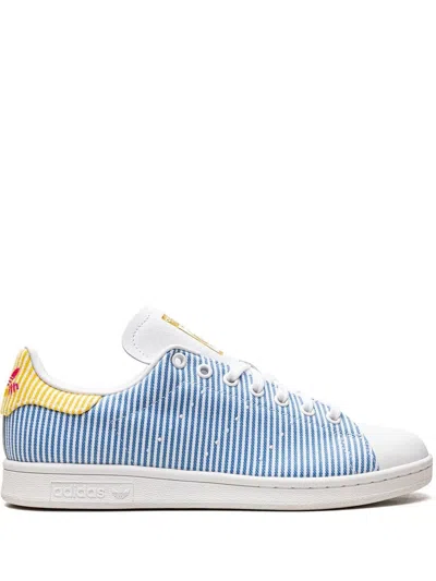 Adidas Originals Stan Smith Pride Sneakers In Ftwwht/shopnk/rayblu
