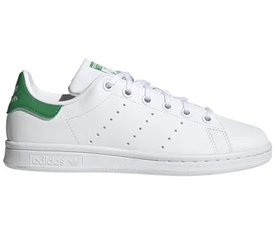 Pre-owned Adidas Originals Stan Smith Prime Sneakers In Cloud White/green