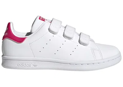 Pre-owned Adidas Originals Stan Smith Sneakers In Cloud White/bold Pink