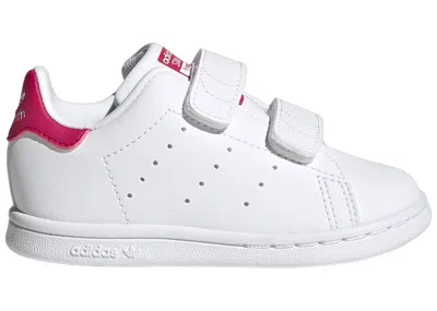Pre-owned Adidas Originals Stan Smith Sneakers In Cloud White/bold Pink In Multi