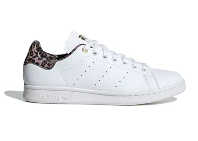 Pre-owned Adidas Originals Stan Smith White Leopard (women's) Sneakers In Footwear White/wild Brown/gold Metallic In Multi