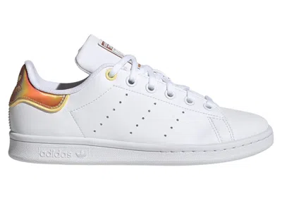 Pre-owned Adidas Originals Stan Smith White Sneakers In Cloud White/almost Yellow
