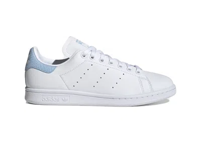 Pre-owned Adidas Originals Stan Smith (women's) Sneakers In Cloud White/clear Sky Blue In Multi