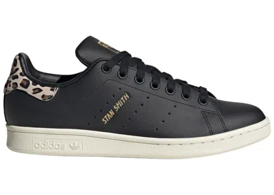 Pre-owned Adidas Originals Stan Smith (women's) Sneakers In Core Black/off White/wonder White In Multi