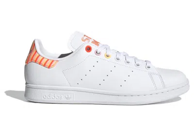 Pre-owned Adidas Originals Stan Smith (women's) Sneakers In White/pink/solar Red In Multi