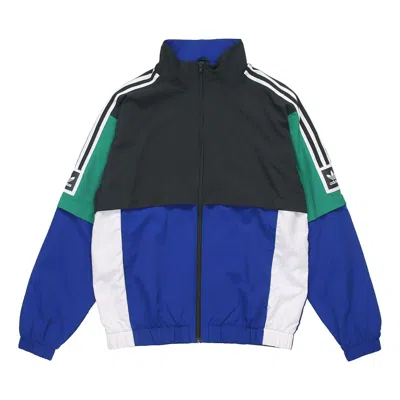 Adidas Originals Standard 20 Zip Trackjacket In Blue