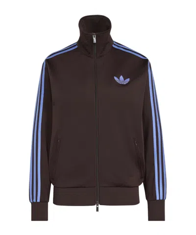 Adidas Originals Standcollar Zipup Track Jacket In Black