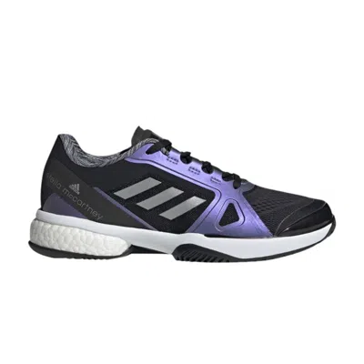 Pre-owned Adidas Originals Stella Mccartney X Wmns Court 'black Silver Metallic'