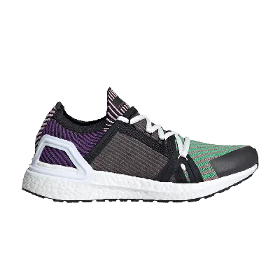 Pre-owned Adidas Originals Stella Mccartney X Wmns Ultraboost 20 'flash Green Purple' In Black