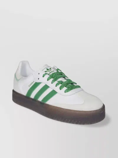 Adidas Originals Stitching Contrast Low-top Rubber Sole In Multi