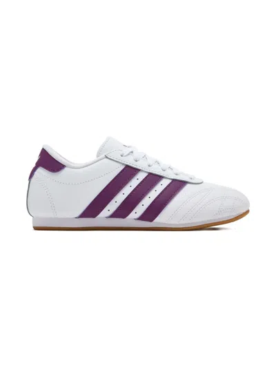 Adidas Originals Kids' Stitching-details Sneakers In White