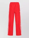 Adidas Originals Straight Trousers With Elastic Waistband And Side Stripes